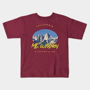 MOUNT WHITNEY Kids T-Shirt